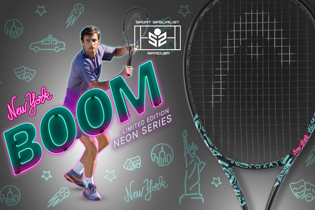Head BOOM NEON MP 2025: potenza esplosiva e feeling senza compromessi