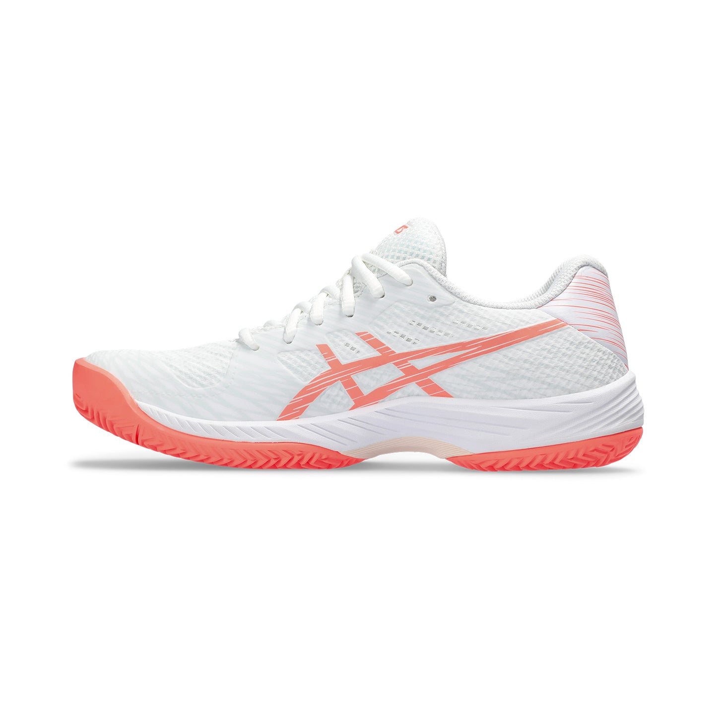 ASICS GEL-GAME 9 CLAY/OC DONNA - White/Sun Coral