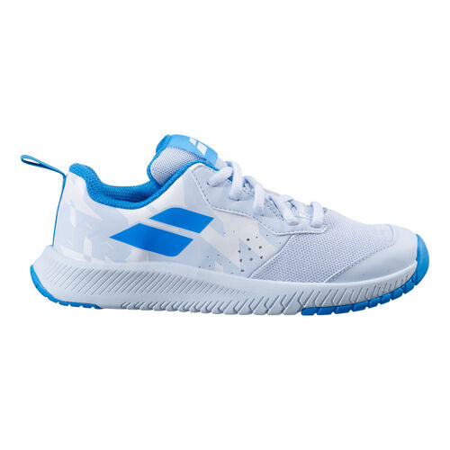 BABOLAT Scarpe Pulsion All Court Kid Boy - White/Illusion blue