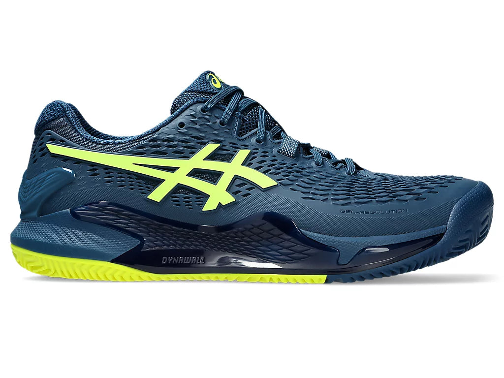 ASICS GEL-RESOLUTION 9 CLAY Mako Blue/ Giallo