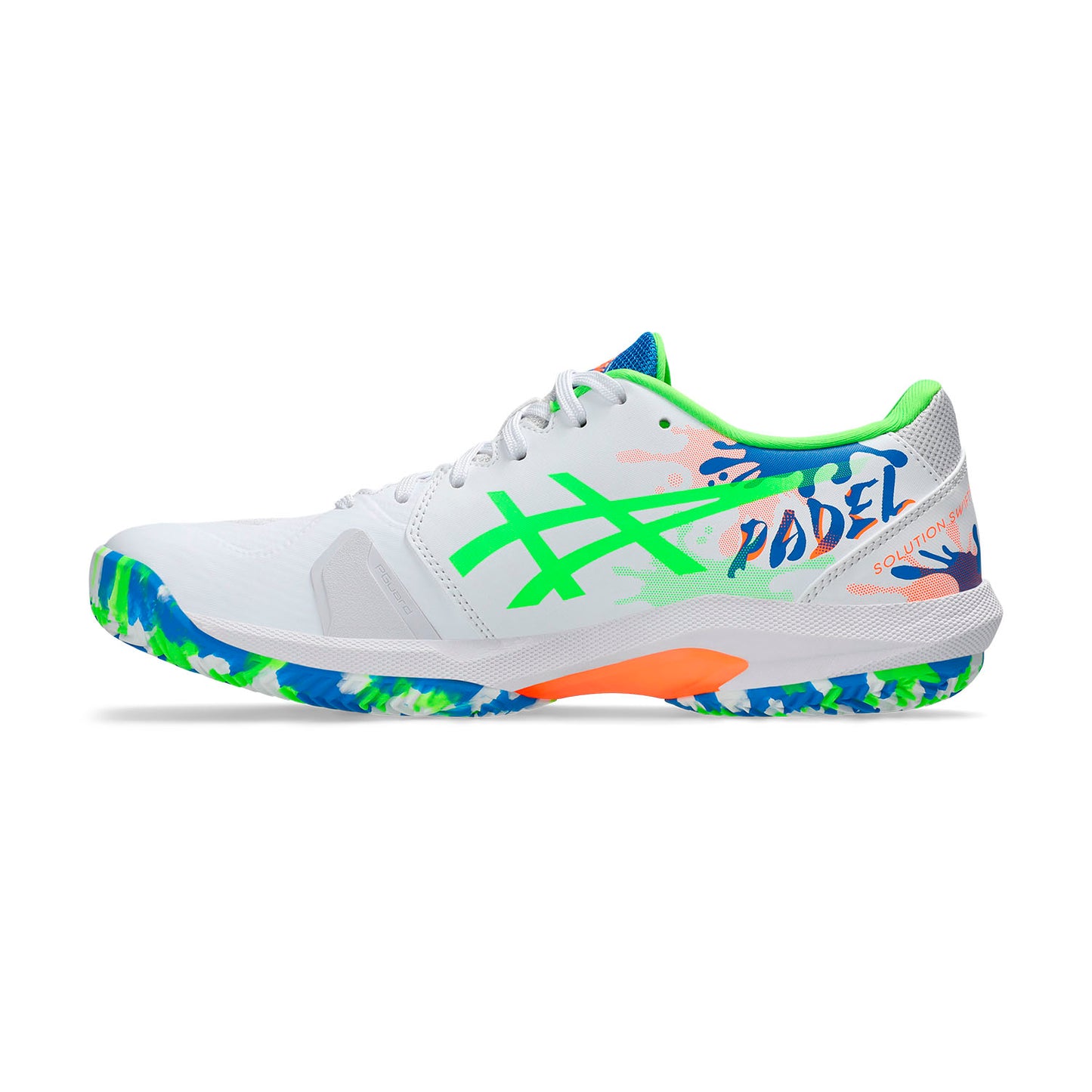 Asics Solution Swift FF 2 Padel L. E. White/Green Gecko