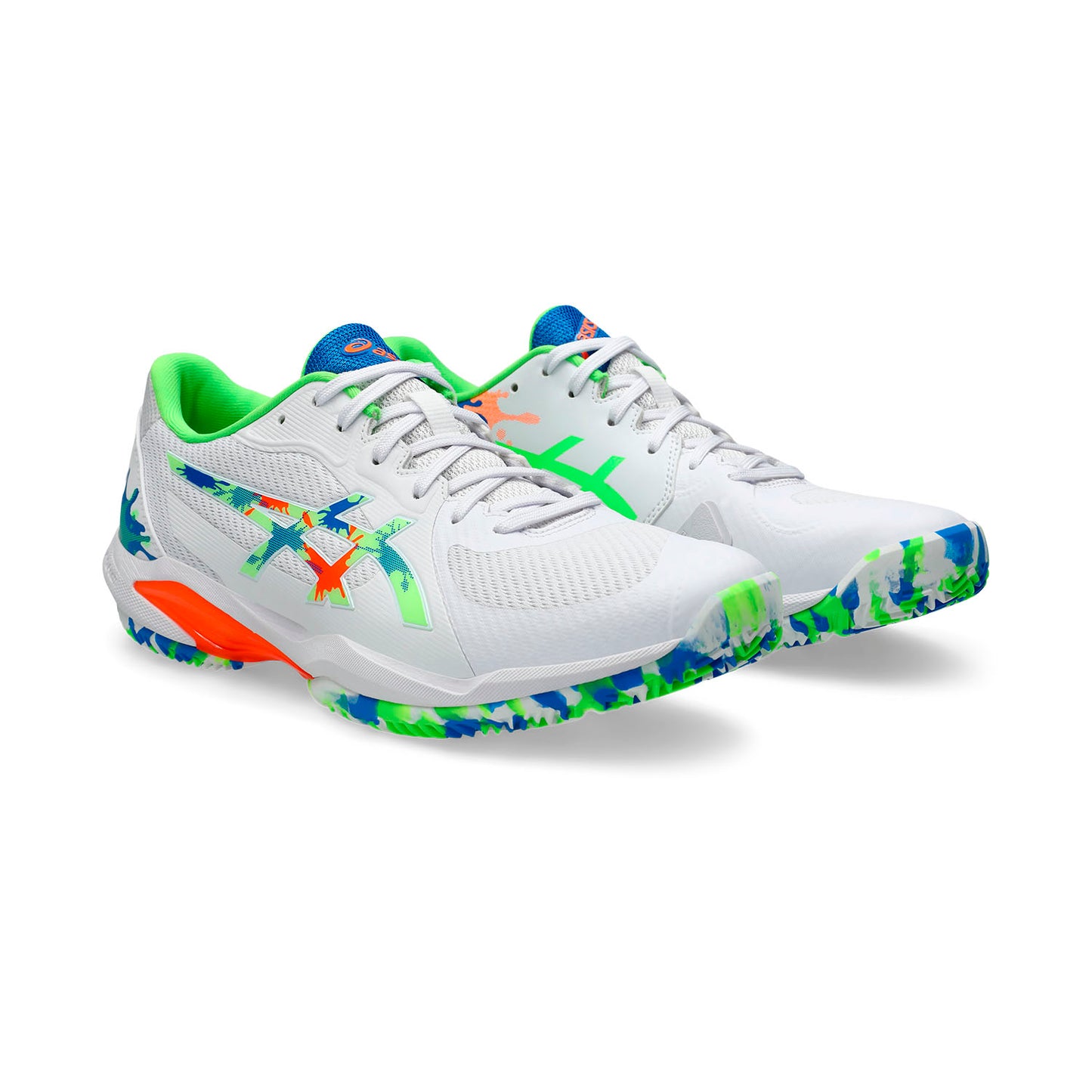 Asics Solution Swift FF 2 Padel L. E. White/Green Gecko