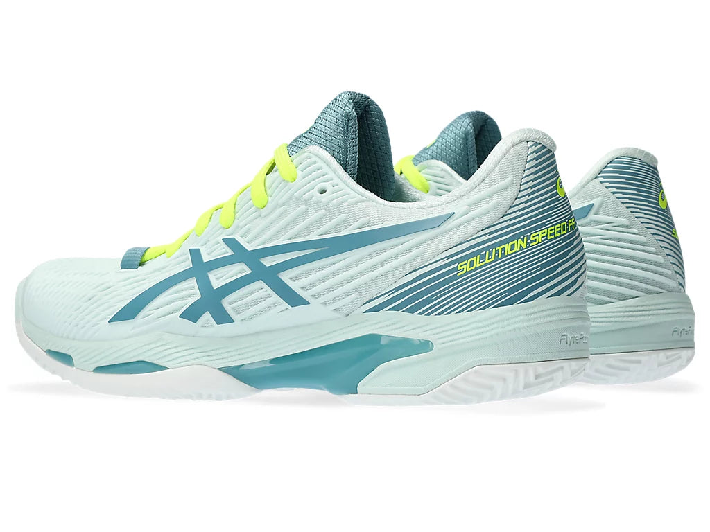 ASICS Scarpe Solution Speed FF 2 Clay Donna Soothing sea/Gris blue