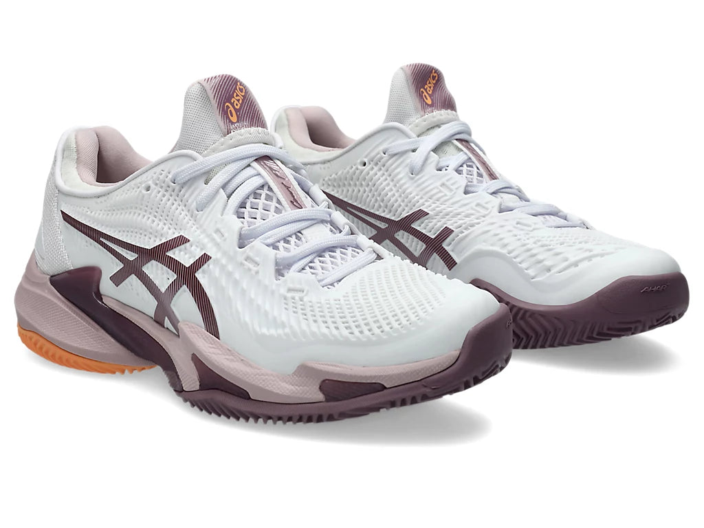 ASICS COURT FF 3 CLAY White/Watershed Rose