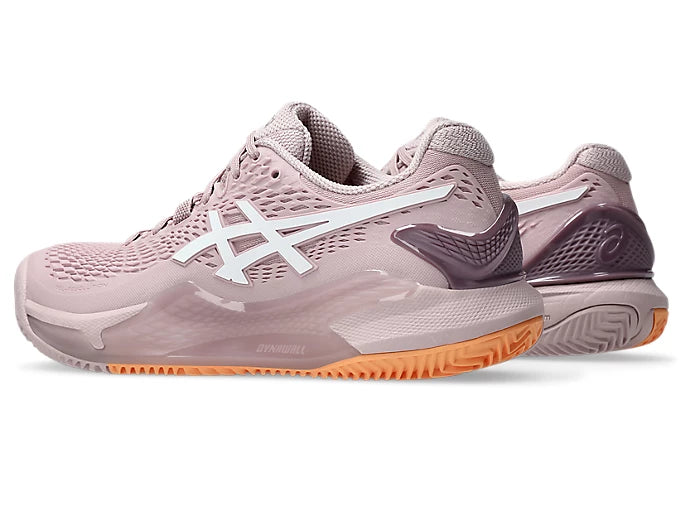 ASICS GEL-RESOLUTION 9 CLAY Watershed Rose/White