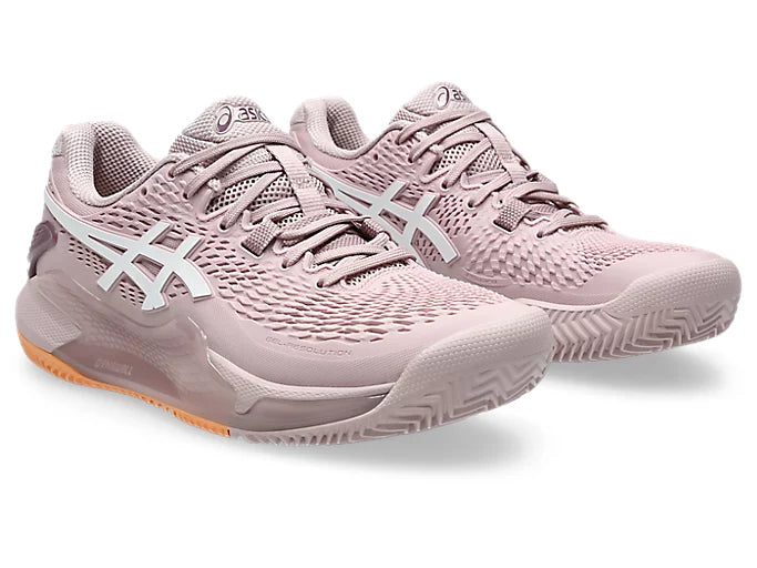 ASICS GEL-RESOLUTION 9 CLAY Watershed Rose/White