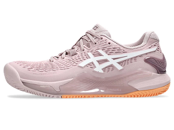 ASICS GEL-RESOLUTION 9 CLAY Watershed Rose/White