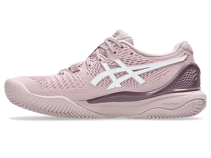 ASICS GEL-RESOLUTION 9 CLAY Watershed Rose/White