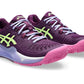 ASICS Gel-Resolution 9 Padel Deep Mauve/Lime Green