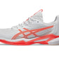 ASICS SOLUTION SPEED FF 3 CLAY WHITE/SUN CORAL