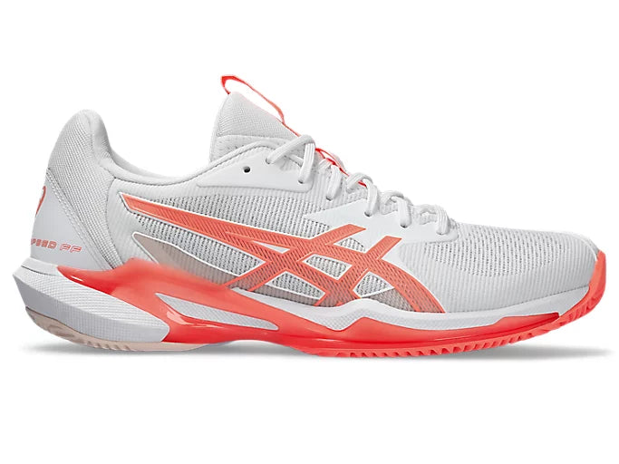 ASICS SOLUTION SPEED FF 3 CLAY WHITE/SUN CORAL