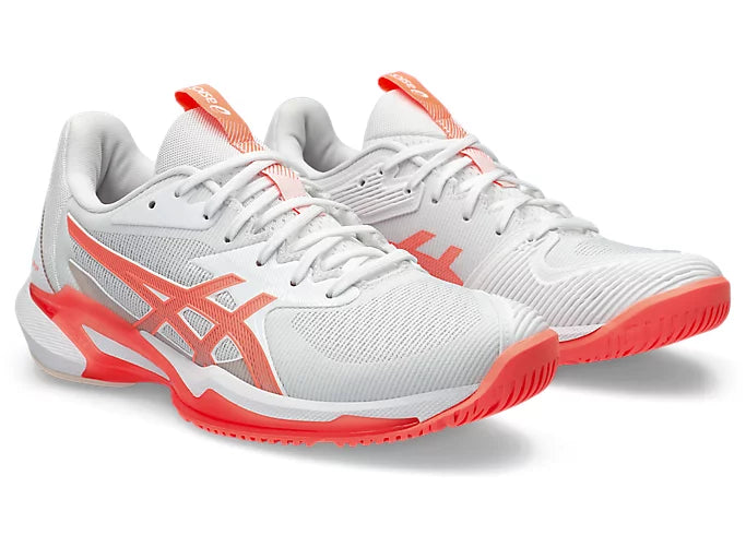 ASICS SOLUTION SPEED FF 3 WHITE/SUN CORAL