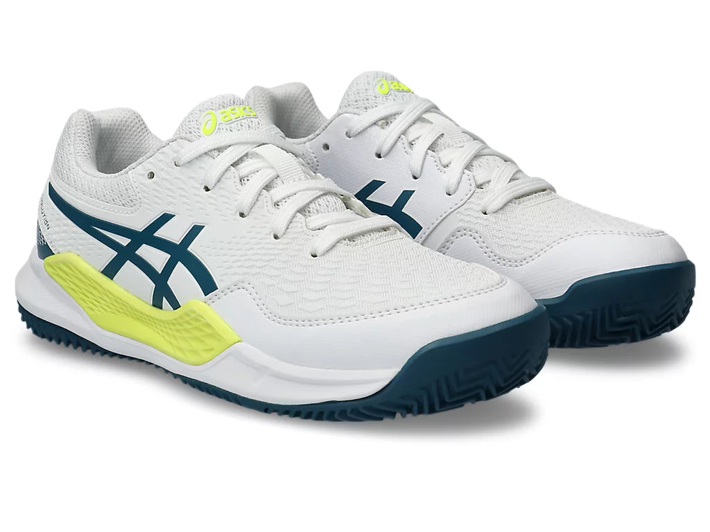 ASICS GEL-RESOLUTION 9 GS CLAY White/Restful Teal
