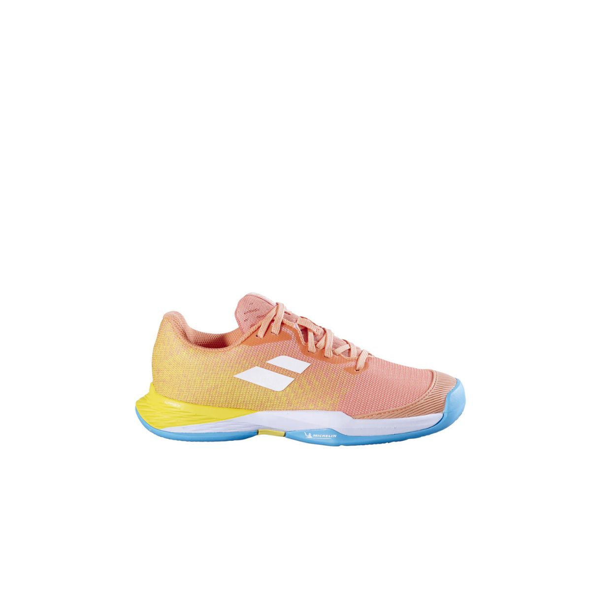 Babolat Junior Tennis Schuhe JET MACH 3 koralle/gold fusion