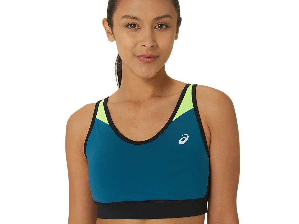 ASICS Reggiseno Donna Verde Acqua