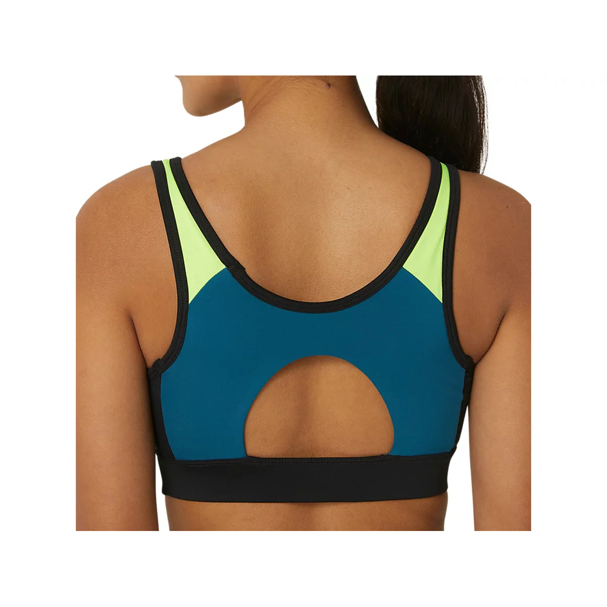 ASICS Reggiseno Donna Verde Acqua