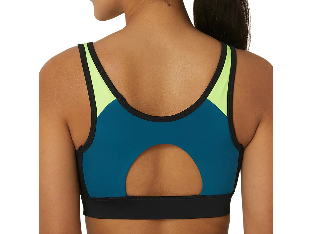 ASICS Reggiseno Donna Verde Acqua
