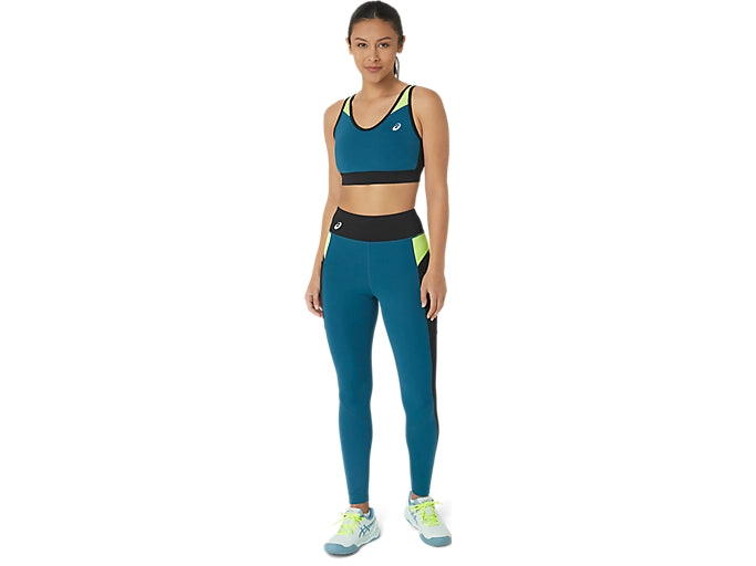 ASICS Reggiseno Donna Verde Acqua