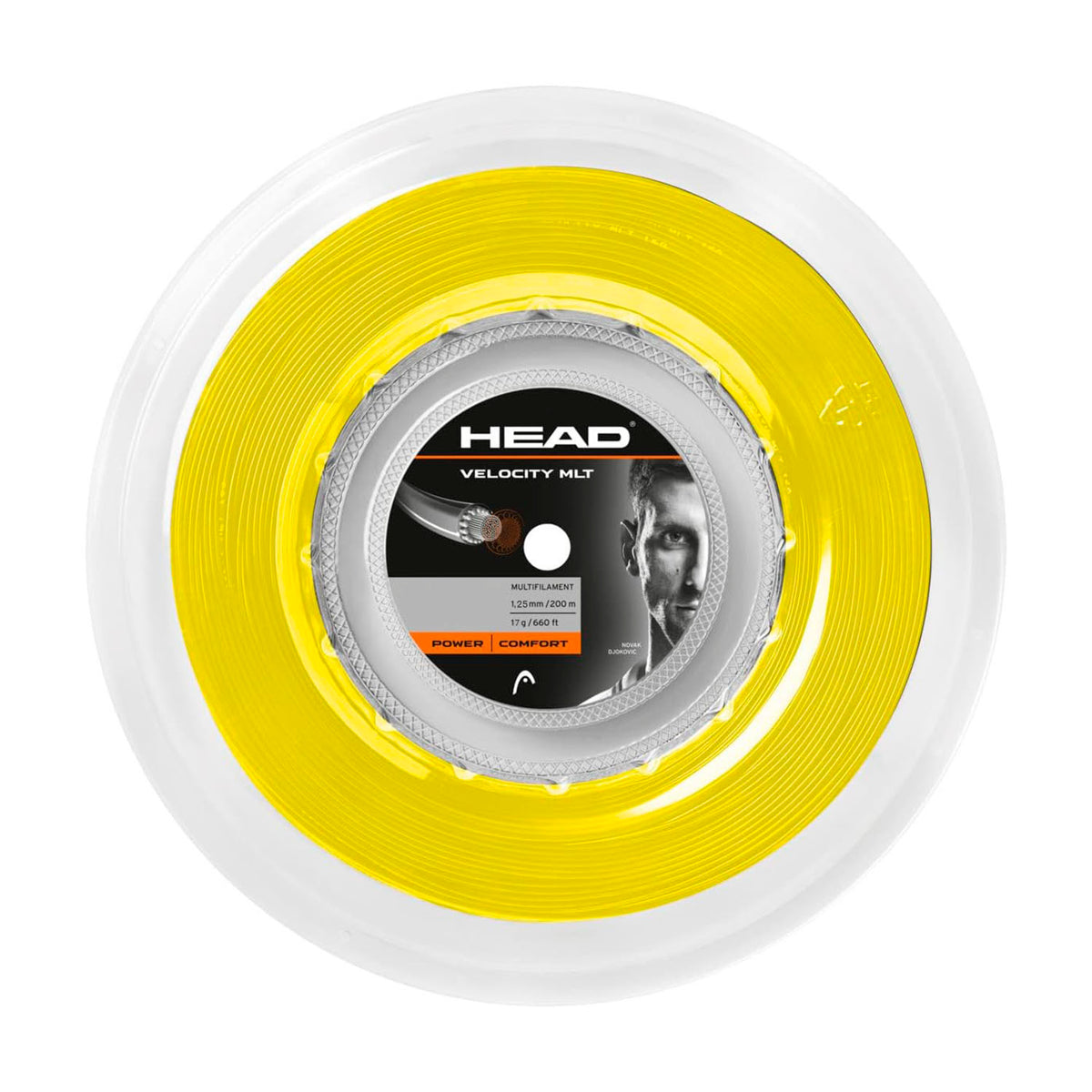 Cuerda de Tenis HEAD Velocity MLT Bobina 200 m