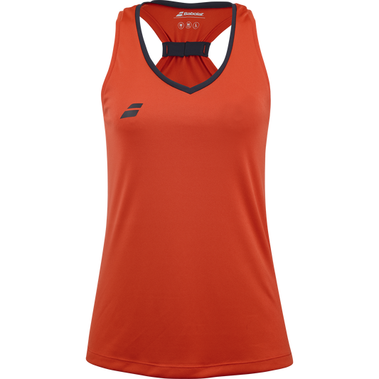 BABOLAT PLAY TANK TOP WOMEN - Rosso