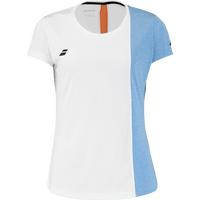 BABOLAT PLAY CAP SLEEVE TOP WOMEN - White Blither