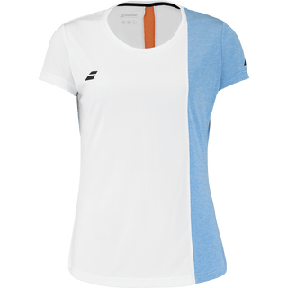 BABOLAT PLAY CAP SLEEVE TOP WOMEN - White Blither
