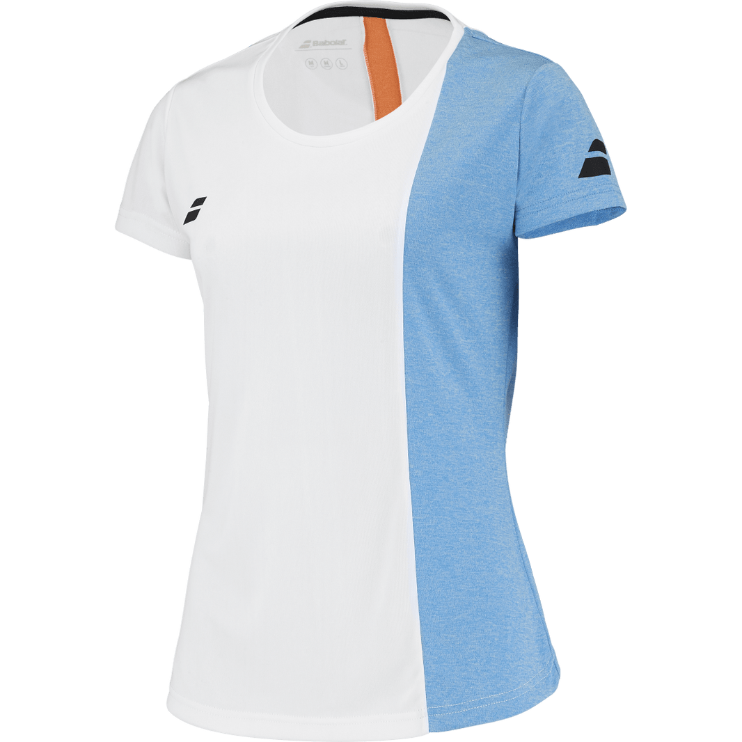 BABOLAT PLAY CAP SLEEVE TOP WOMEN - White Blither