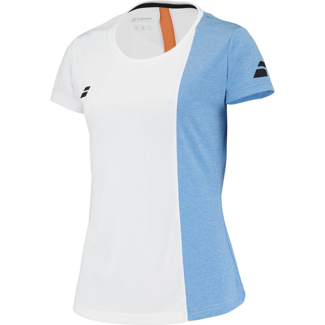 BABOLAT PLAY CAP SLEEVE TOP WOMEN - White Blither