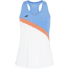 BABOLAT PLAY TANK TOP GIRL- White Blue Blither