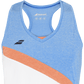 BABOLAT PLAY TANK TOP GIRL- White Blue Blither