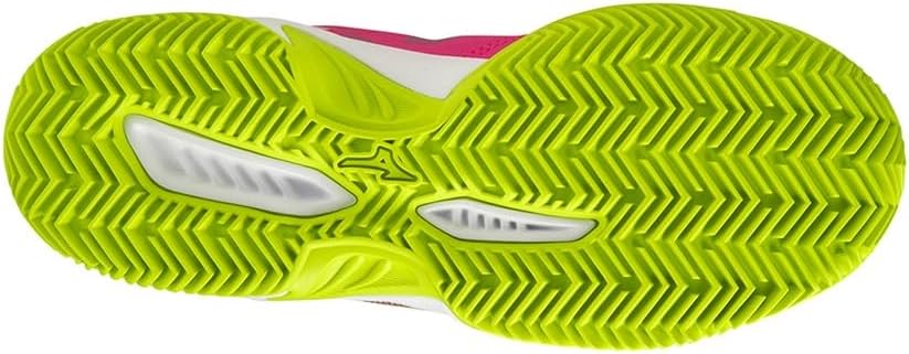 MIZUNO Scarpe BREAK SHOT 4 PADEL Women Fuchsia Fedora/Acid Lime/White