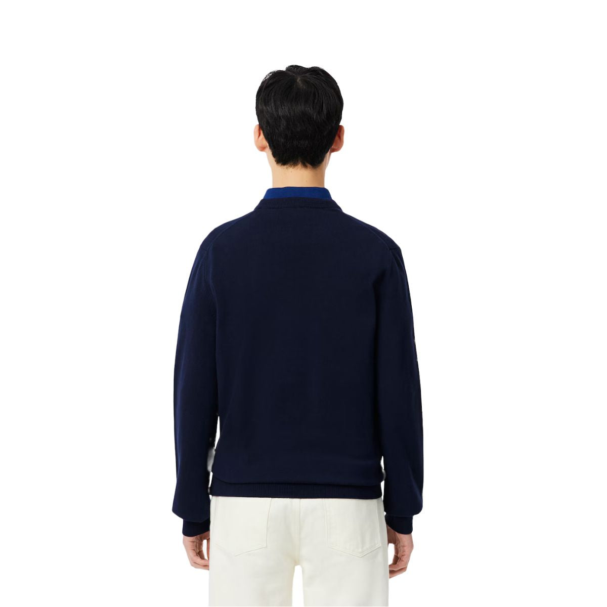 Lacoste pullover uomo AH1985-00 in cotone organico - immagine prodotto 6