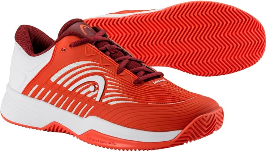 HEAD Scarpe Revolt Pro 4.5 Clay Junior orange/white