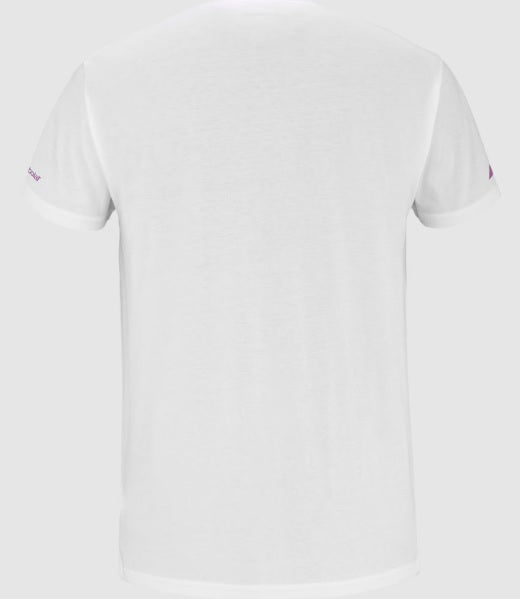 BABOLAT COTTON TEE LEBRON 2025 Maglietta - White/White