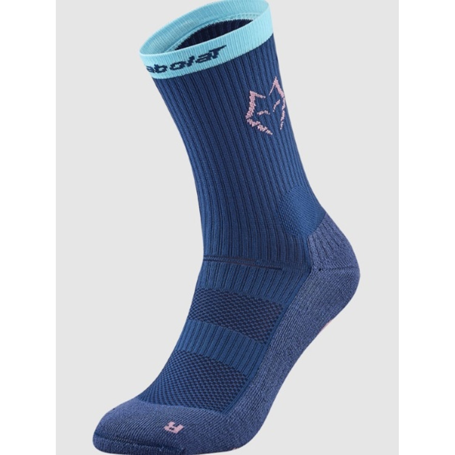 BABOLAT Calze Mid-Calf Socks Juan Lebron 2025 Estate Blue/Cyan Blue