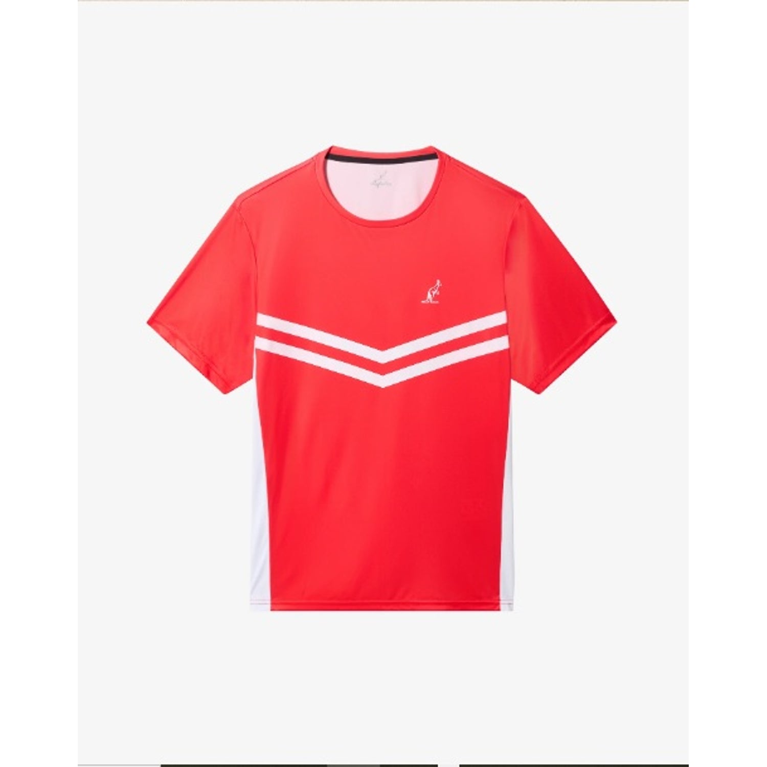 AUSTRALIAN Tennis Crew Ace T-shirt Red