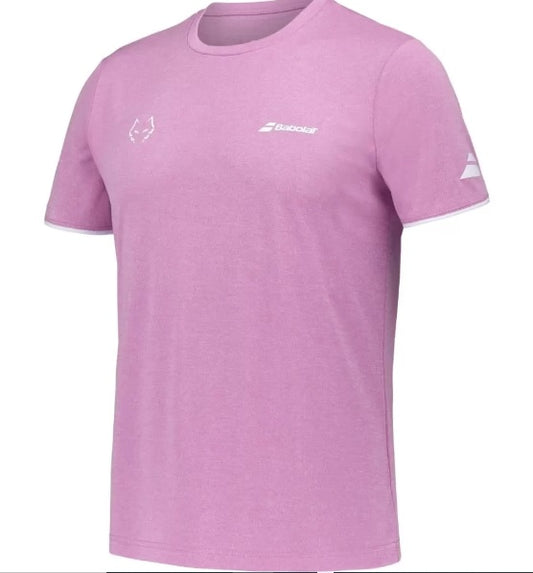 BABOLAT CREW NECK TEE LEBRON Maglietta - pink