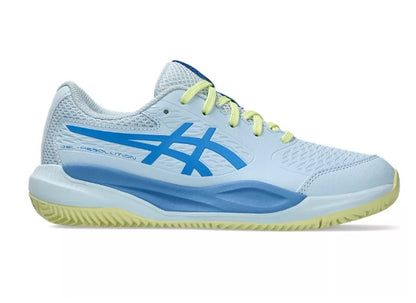 ASICS GEL-RESOLUTION X GS CLAY LIGHT BLUE/BLUE COAST