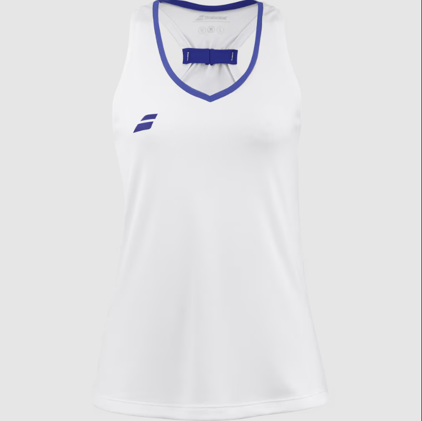 BABOLAT PLAY TANKTOP DAMEN - Weiß