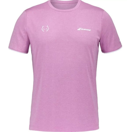 BABOLAT CREW NECK TEE LEBRON Maglietta - pink