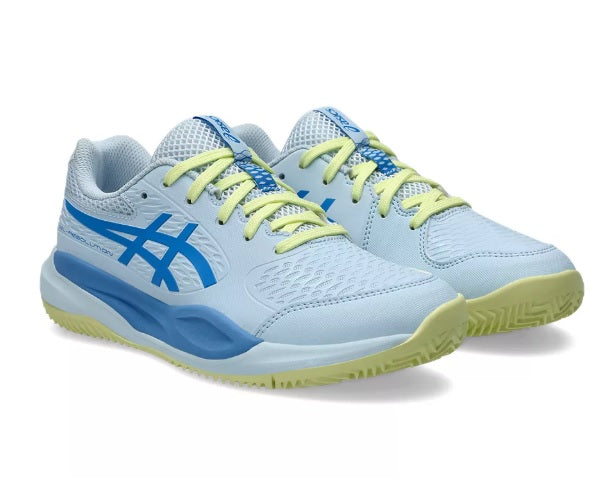 ASICS GEL-RESOLUTION X GS CLAY LIGHT BLUE/BLUE COAST