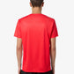 AUSTRALIAN Tennis Crew Ace T-shirt Rosso