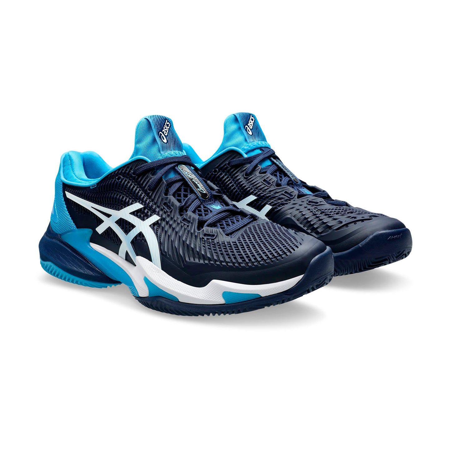 Asics Court FF 3 Novak Clay Blue Exspanse/White