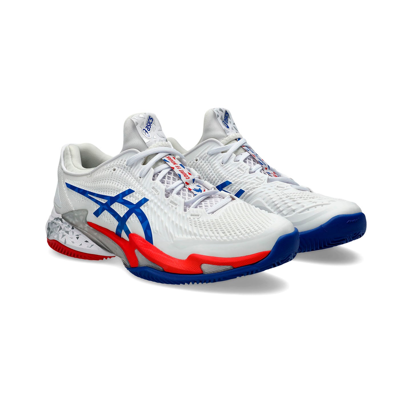 ASICS Court FF 3 Novak Clay White/Blue