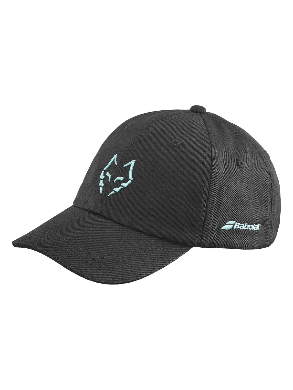 Babolat Cotton Cap Lebrón Nero, vista a tre quarti