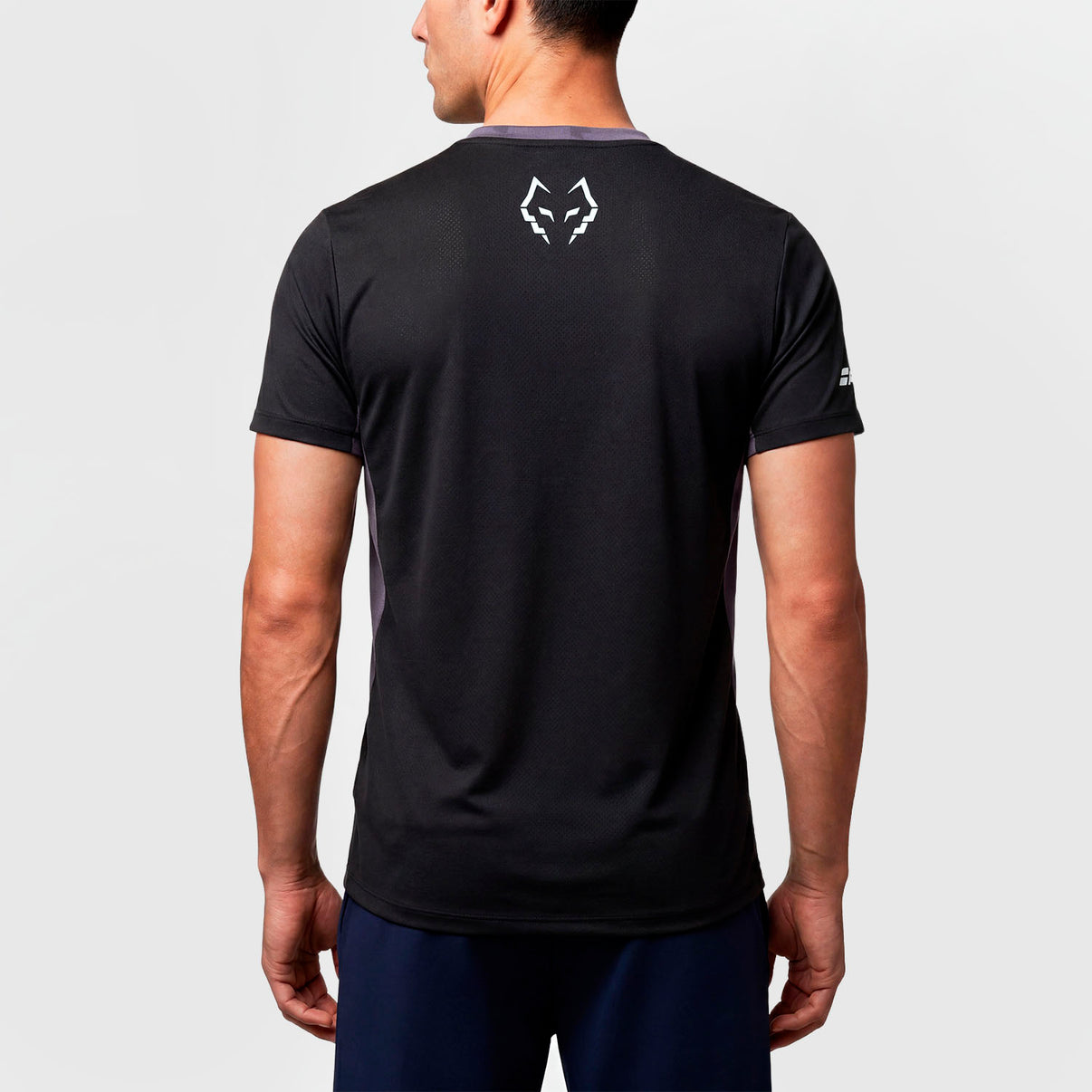 Babolat Crew Neck Tee Juan Lebrón Nero, retro