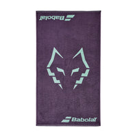 Babolat Medium Towel Lebrón Black Plum, asciugamano aperto