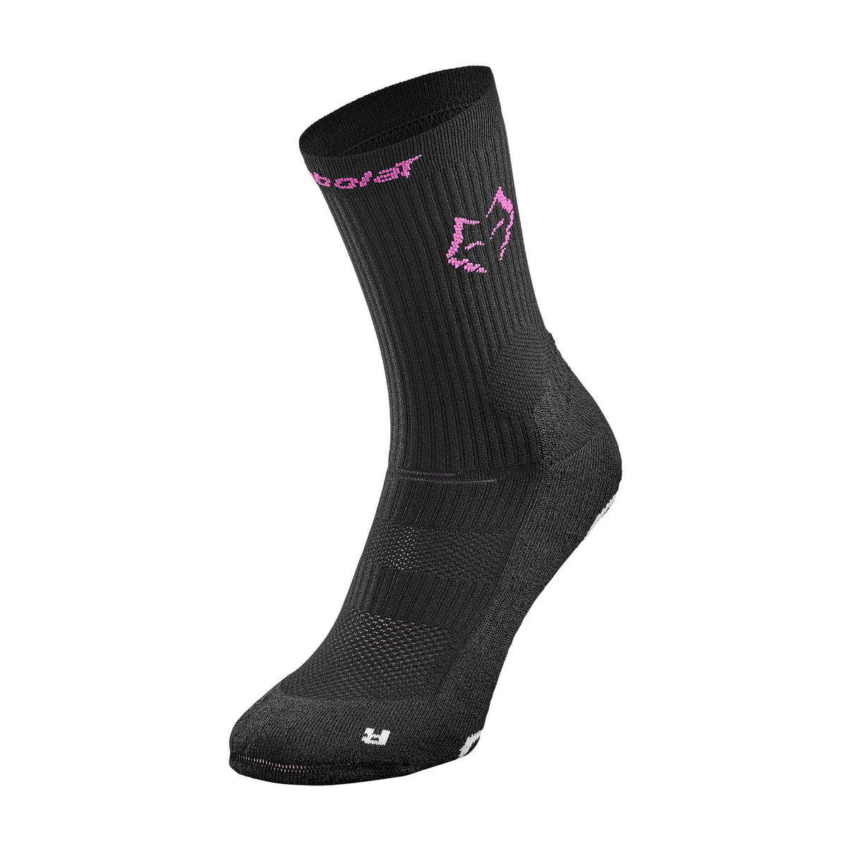 Babolat Mid-Calf Socks Lebrón Nero, vista laterale