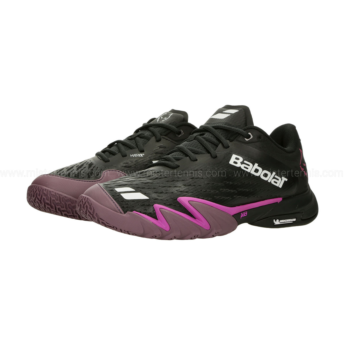 Babolat Premura 3 Men Lebrón Black/Plum, vista della coppia
