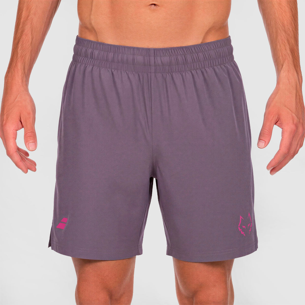 Babolat Short Juan Lebrón Black Plum, fronte